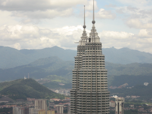 Twin Tower close-up