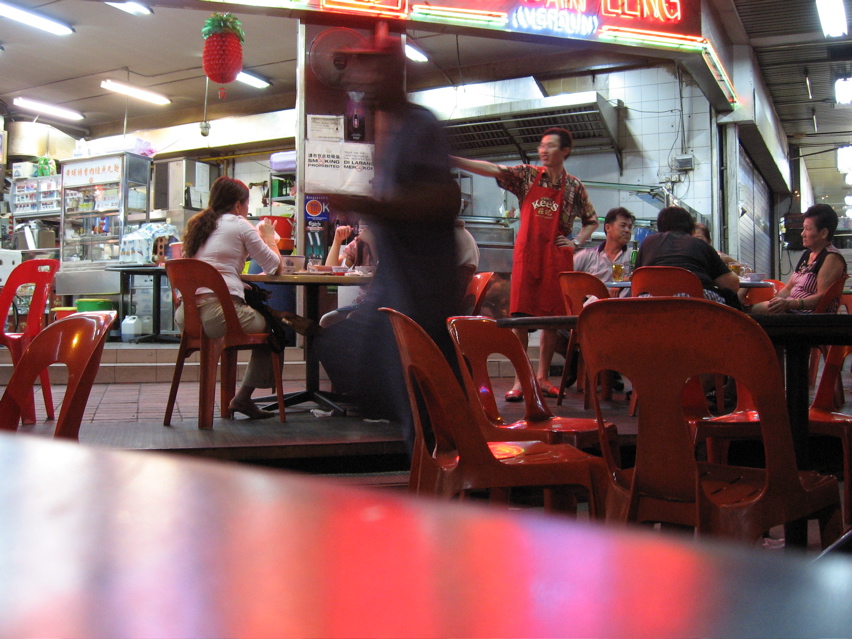 Cantonese eating house in Little India