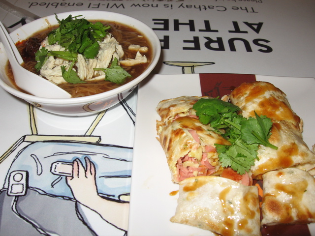 Oyster Mee Sua and Crepe