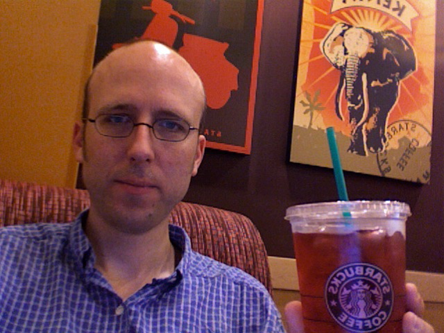 working at starbucks