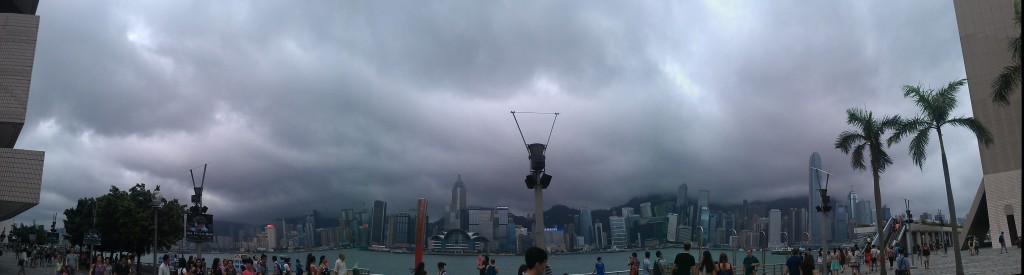 Weather is still a bit typhoonish